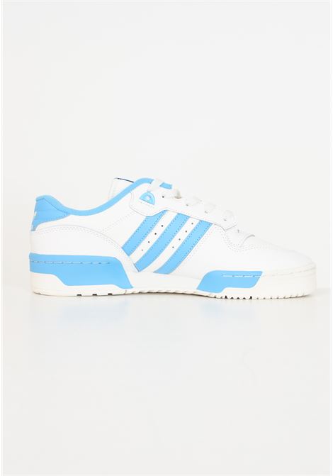 Rivarly low white and light blue men's sneakers ADIDAS ORIGINALS | IF6135.